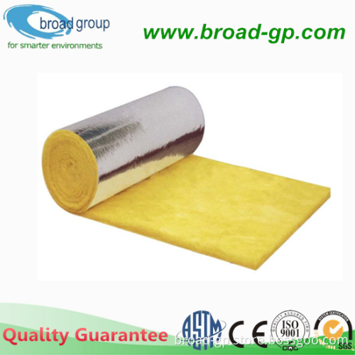 Heat Insulation Glass Wool Blanket With Aluminium Foil Manufacturer